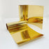 Metalized Sheet 5" x 6" Gold