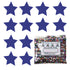 Confetti Star 3/4" Blue Royal 