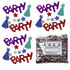 Confetti Mix - Party, Hats, Stars MultiColors