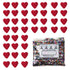 Confetti Heart 1/4" Prisma Red 