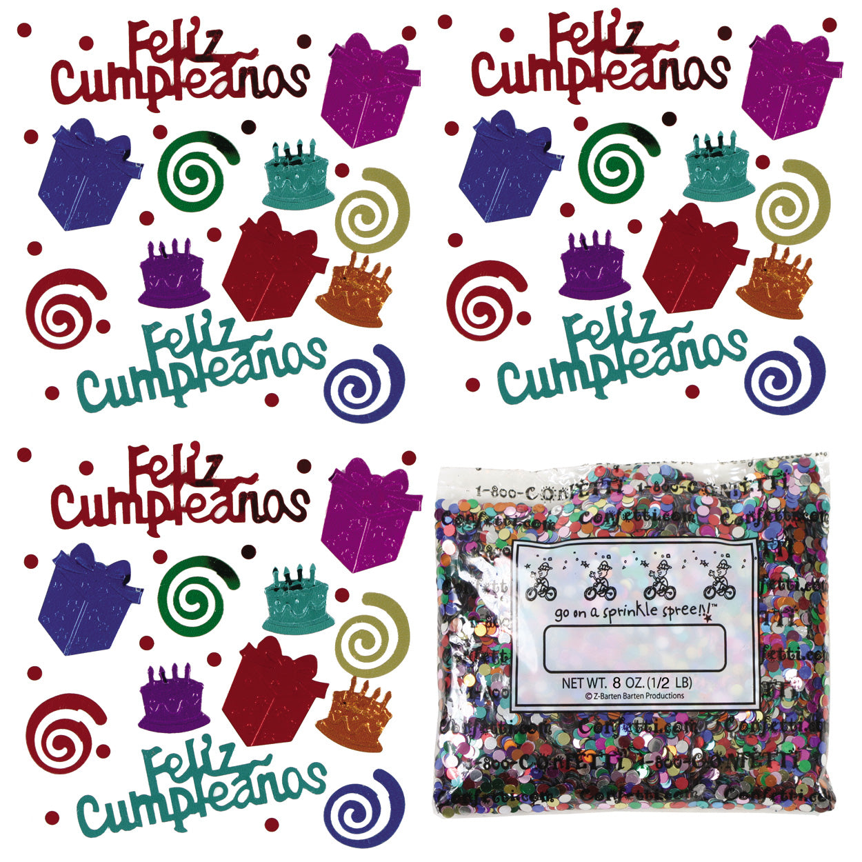 Confetti Mix - Birthday Blast Espanol