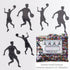 Confetti Basketball Player Black 