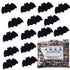 Confetti Bat 1/8" Black 