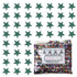 Confetti Star 1/4" Green Hunter 