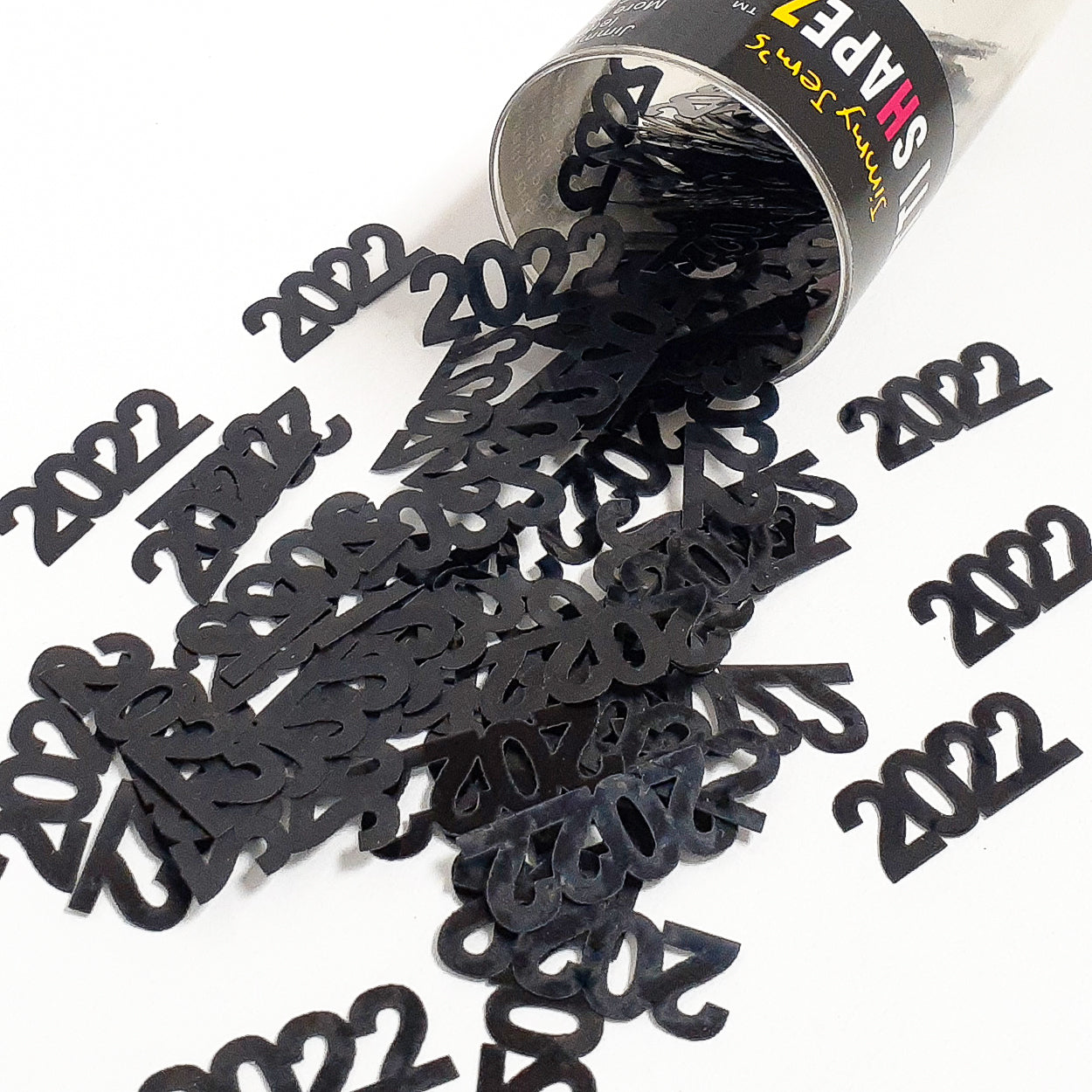 Confetti Year 2022 Black 