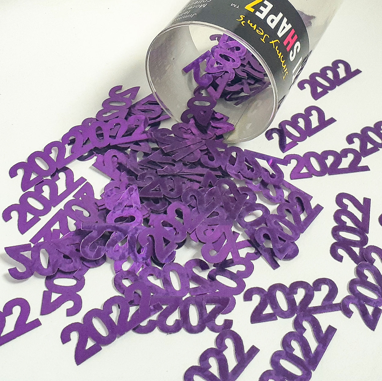 Confetti Year 2022 Purple 