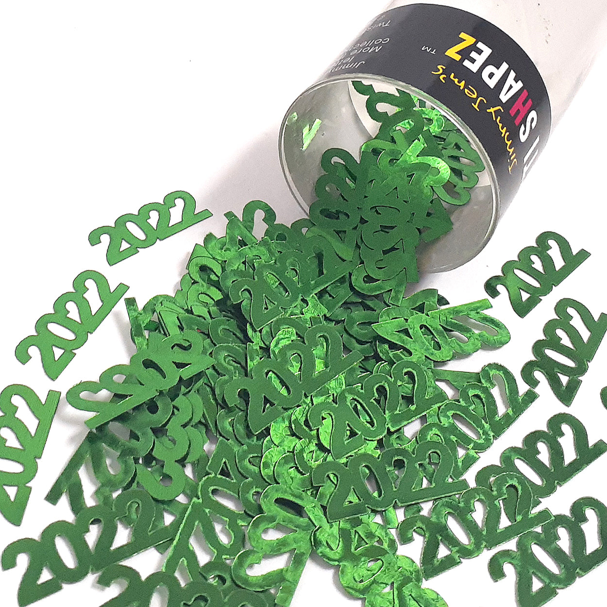 Confetti Year 2022 Green 