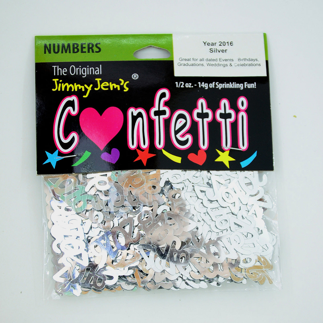 Confetti Year 2016 Silver 