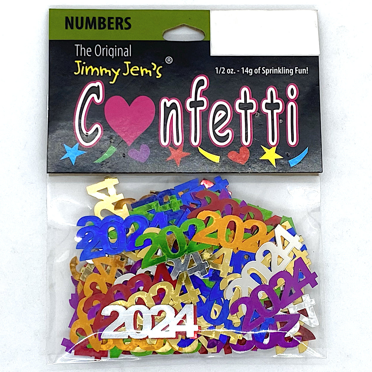 Confetti Year 2024 MultiColors 