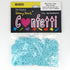 Confetti Word ITS A BOY Blue Pastel 