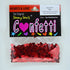 Confetti Heart 1/4" Red 