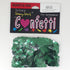 Confetti Heart 1/4" Green Hunter 