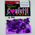 Confetti Heart 1/4" Purple 