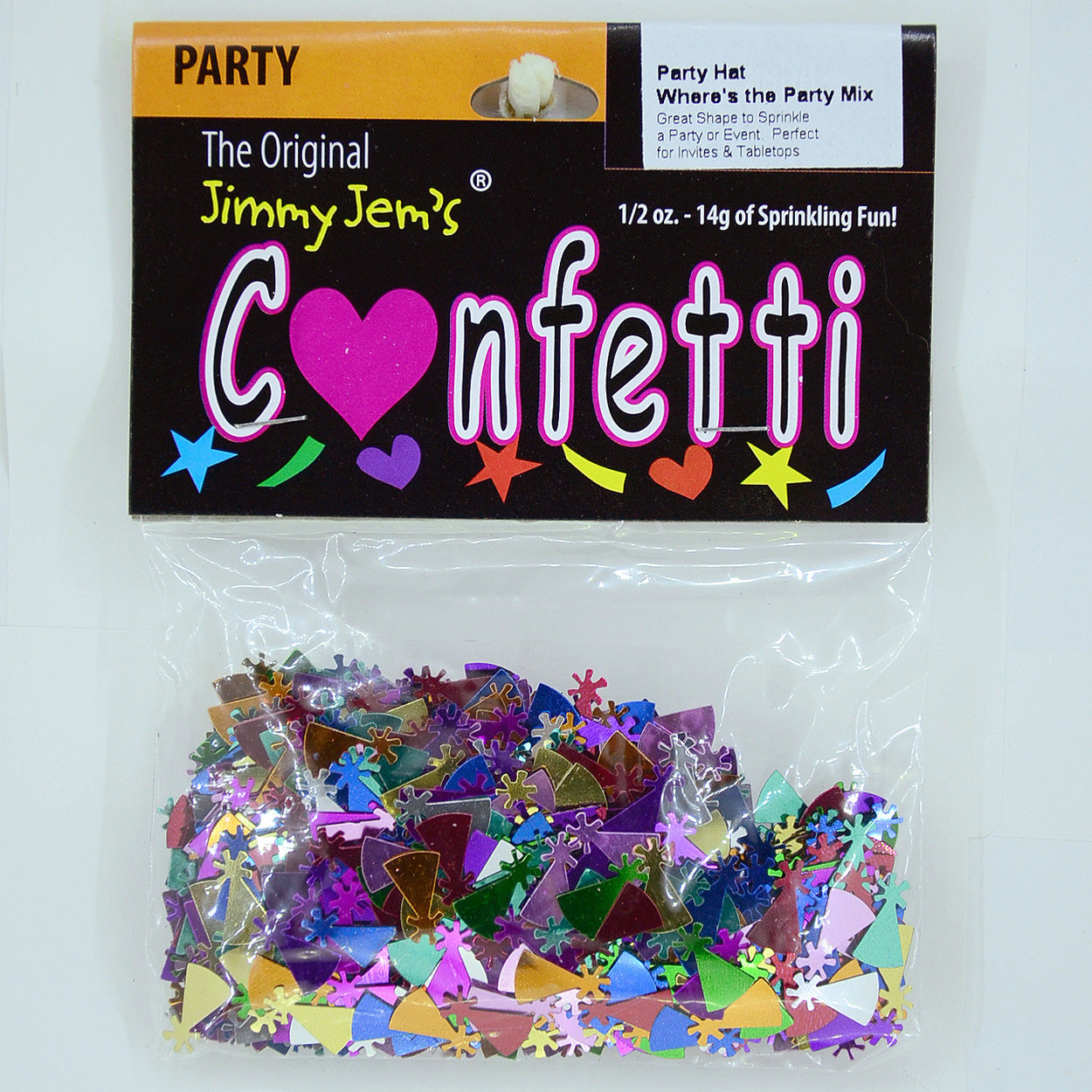 Confetti Party Hat MultiColors 