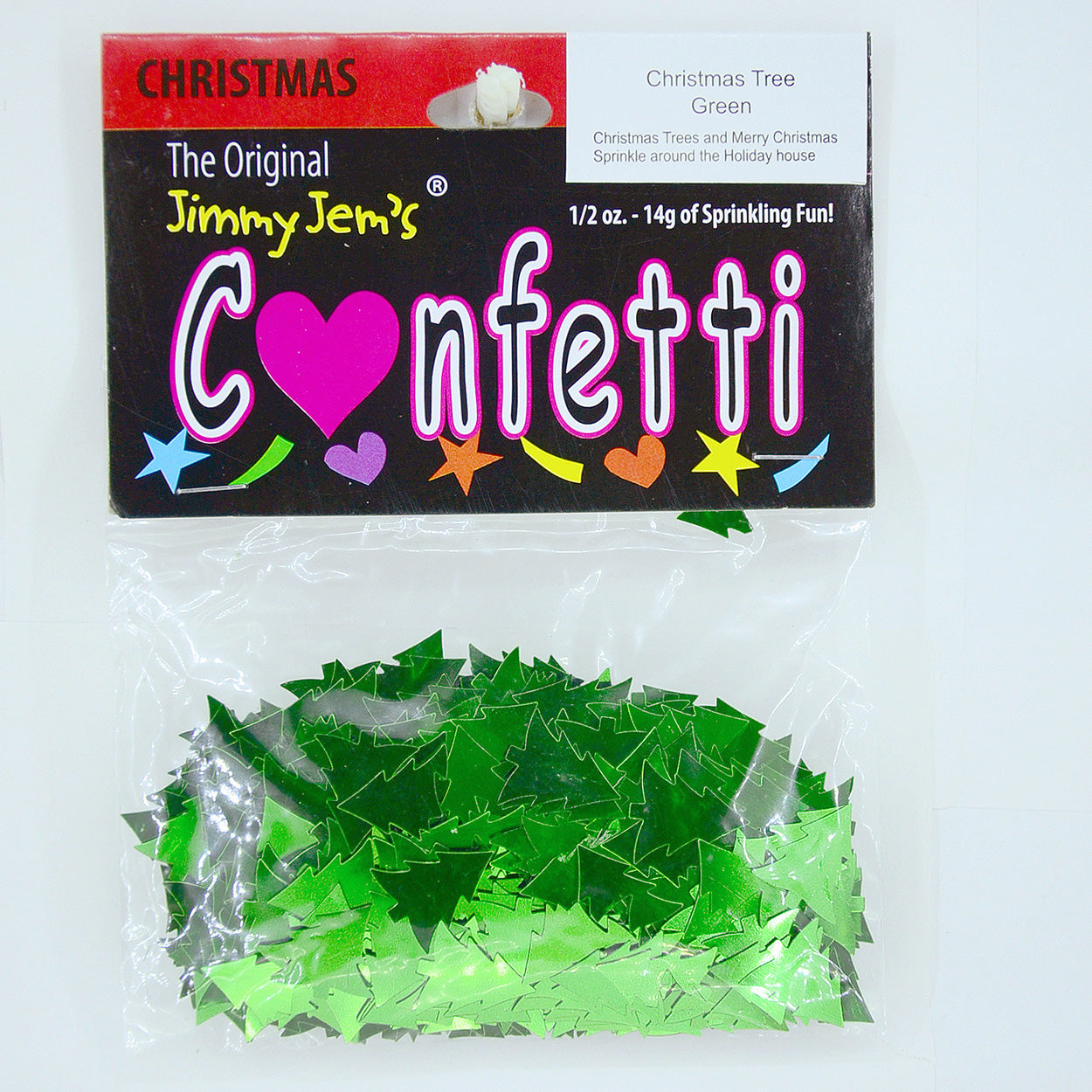 Confetti Christmas Tree Green 