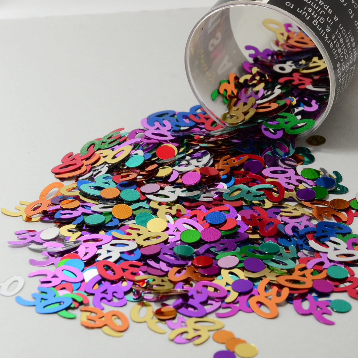 Confetti Mix - 30s & Circles MultiColors