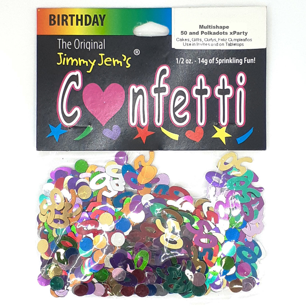 Confetti Mix - 50s & Circles MultiColors