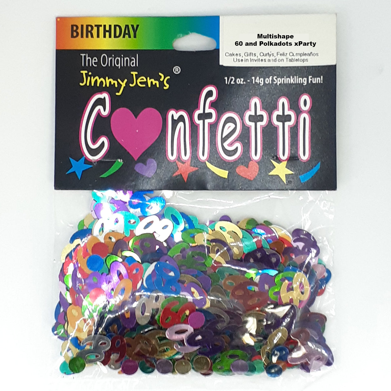 Confetti Mix - 60s & Circles MultiColors