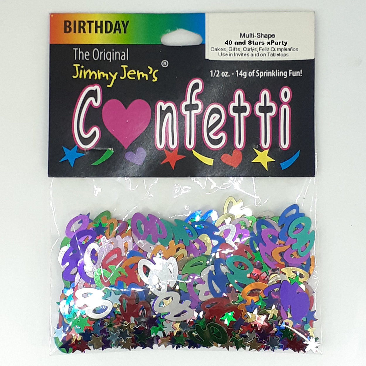 Confetti Mix - 40s & Stars MultiColors