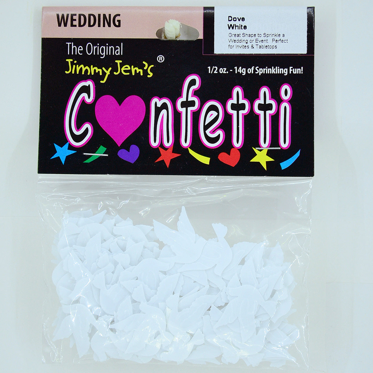 Confetti Dove White 