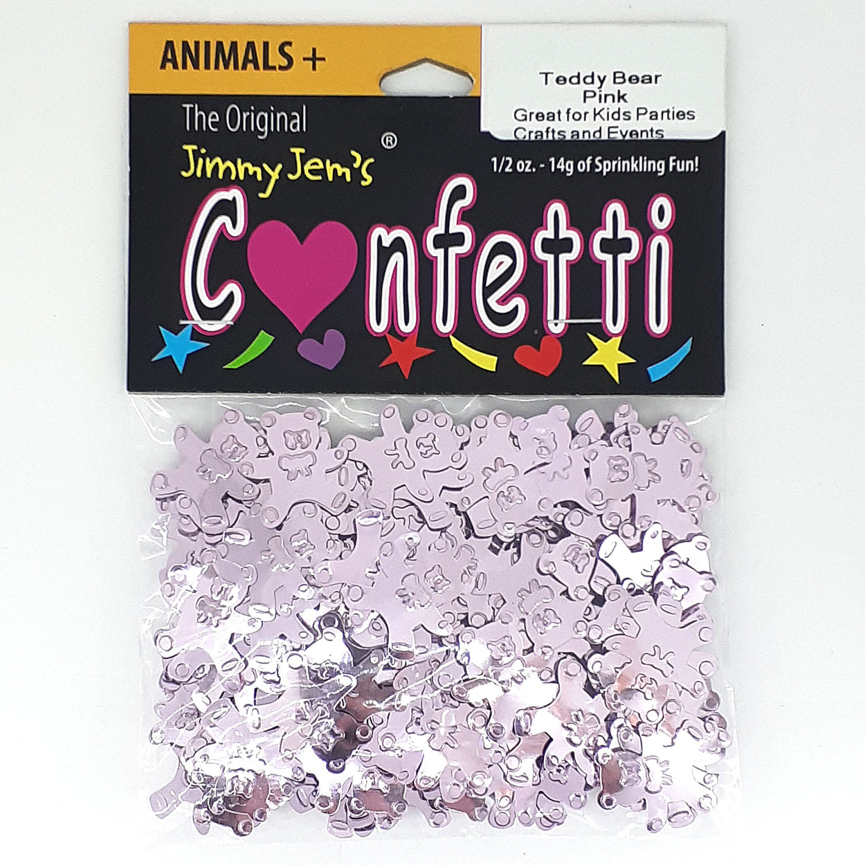 Confetti Teddy Bear Pink 