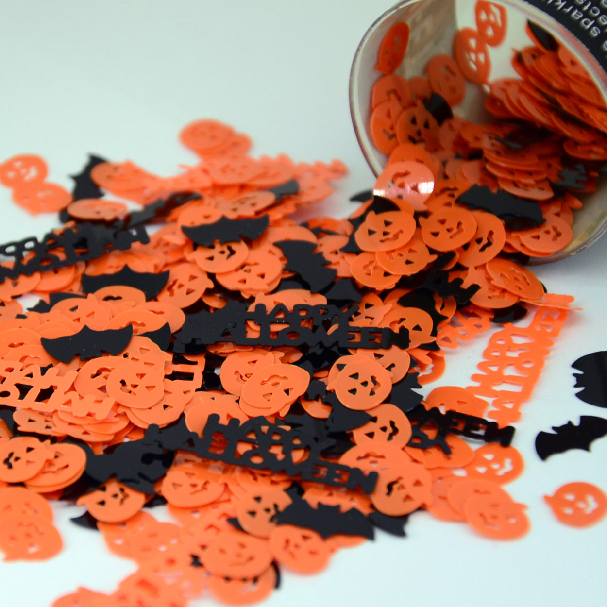 Confetti Mix - Pumpkins, Bats, Happy Halloween