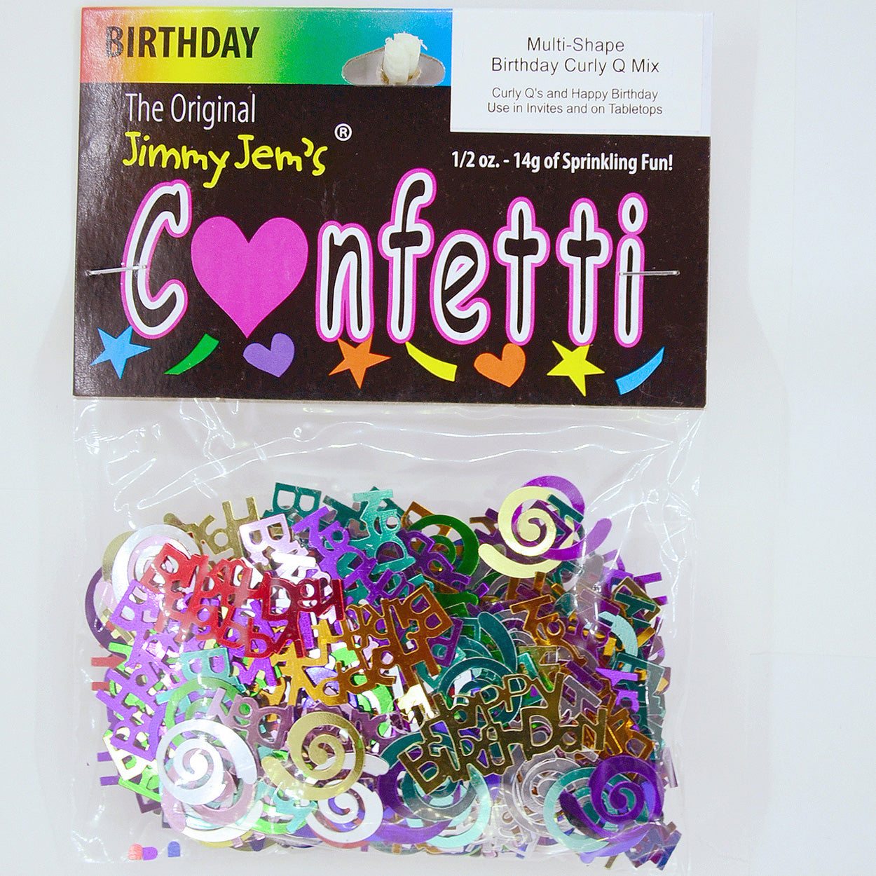 Confetti Mix - Birthday Curly Q