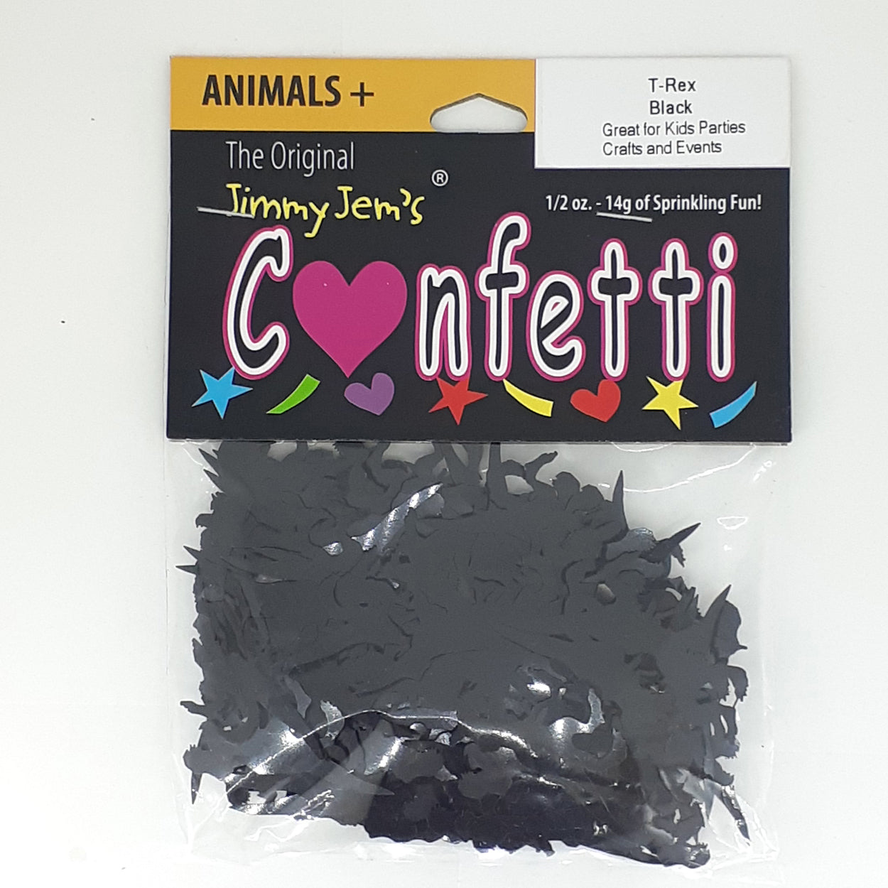 Confetti T Rex Black 