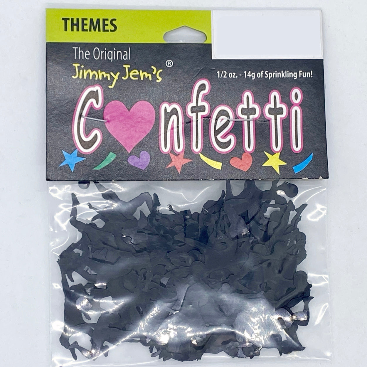 Confetti Soccer Player Black 