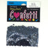 Confetti Star 1/4" Blue Navy 